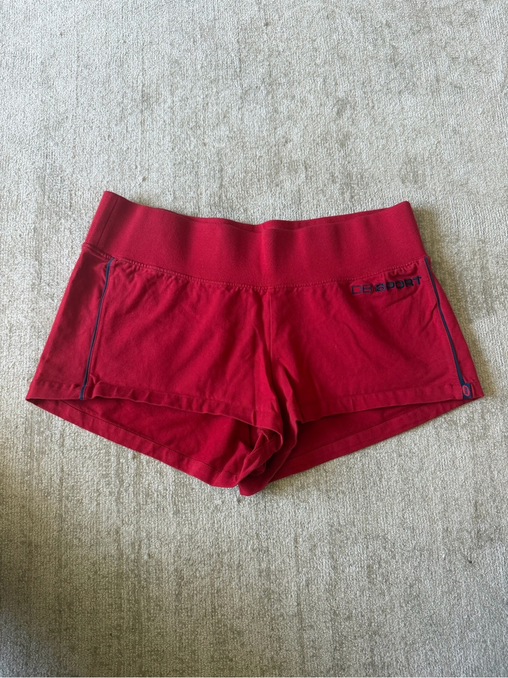 Dairy Boy Red Athletic Shorts
